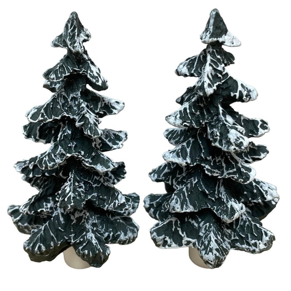 1997 Trendmasters Magic of Main St Replacement Trees 3 Inch Good Condition